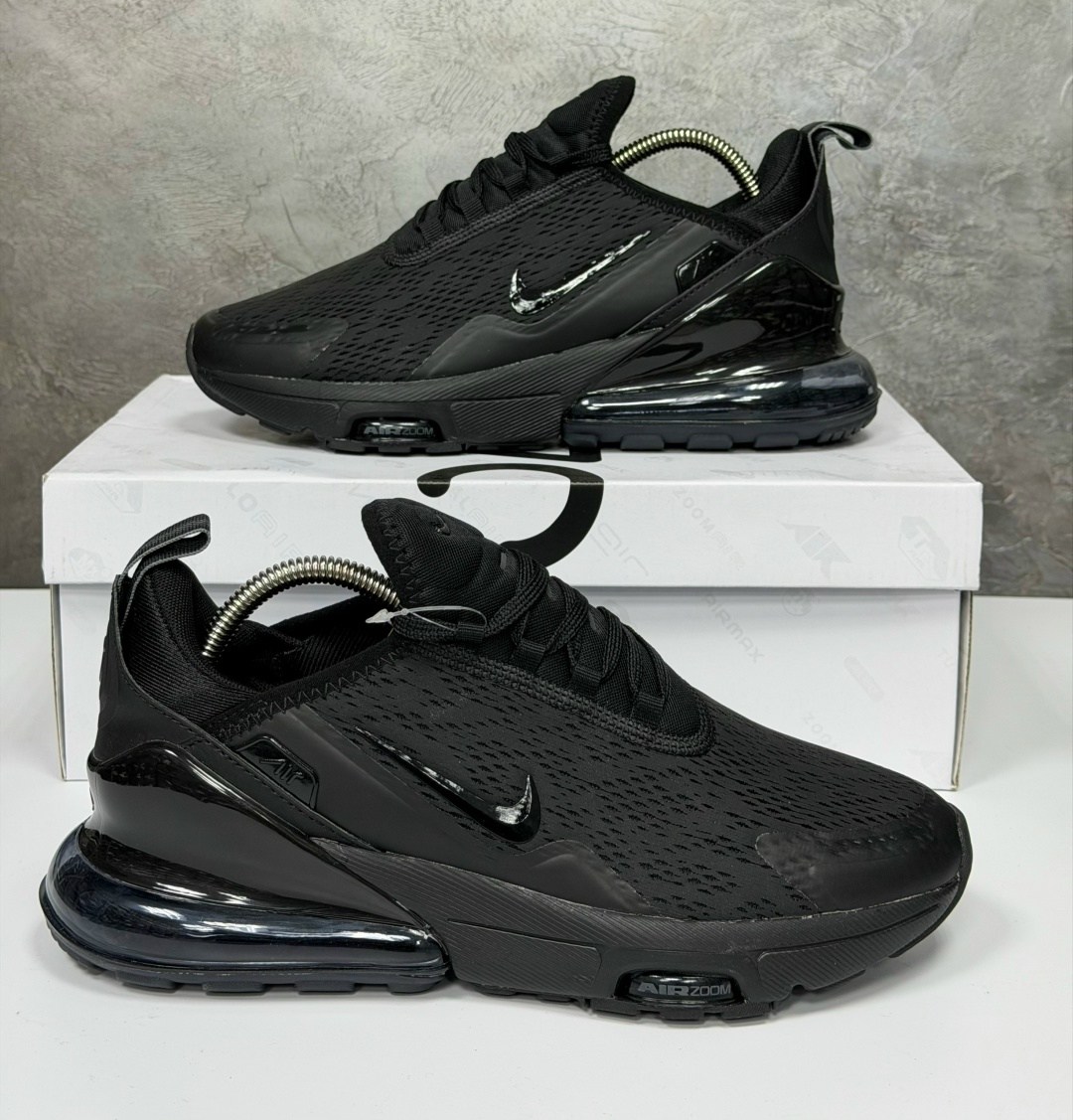 nike air max triple black 270,кроссовки nike air max 270,кроссовки nike air max 270 мужские,кроссовки,кроссовки найк черные