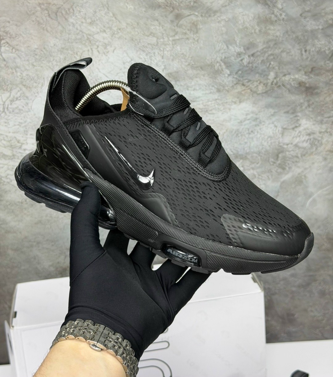 nike air max triple black 270,кроссовки nike air max 270,кроссовки nike air max 270 мужские,кроссовки,кроссовки найк черные