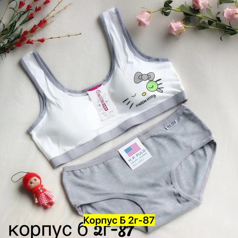 комплект нижнего белья для девочек,детский комплект топ и трусы,детский комплект нижнего белья,нижнее белье детское,детское нижнее белье для девочек
