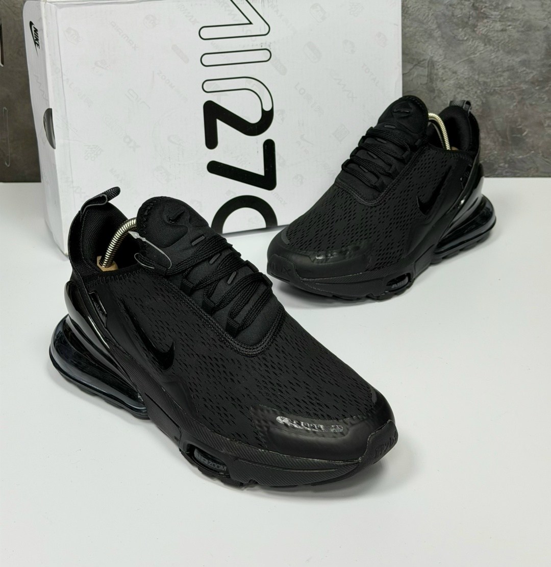 nike air max triple black 270,кроссовки nike air max 270,кроссовки nike air max 270 мужские,кроссовки,кроссовки найк черные
