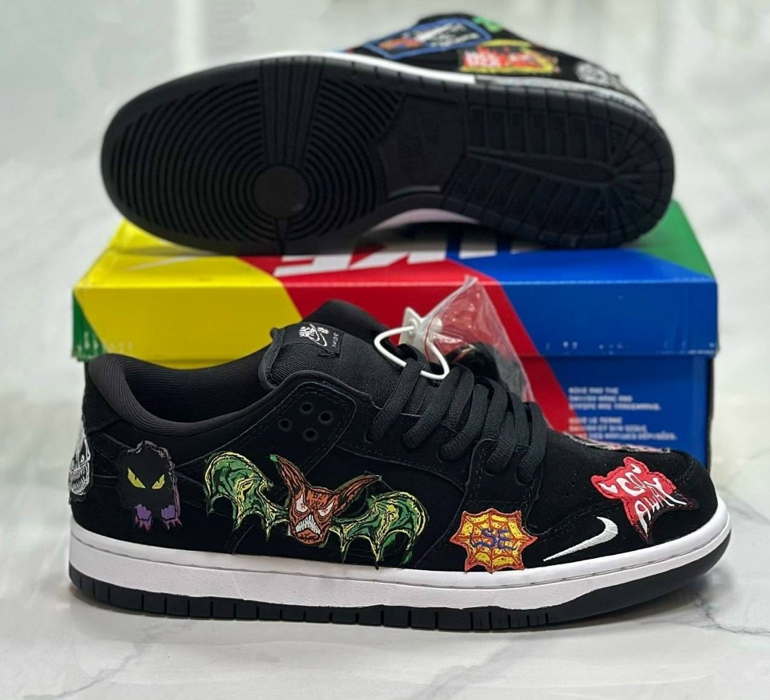 кроссовки nike sb dunk low pro qs neckface,кроссовки nike sb dunk low,нек фейс кроссовки,кроссовки американские,кроссовки nike sb dunk low pro