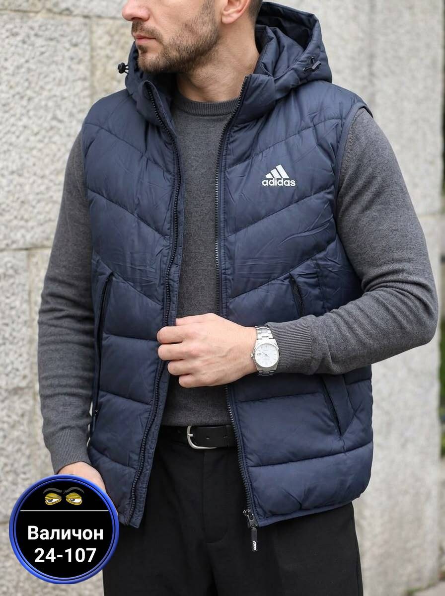 утепленный жилет adidas,жилет мужской,жилетка мужская,мужской утепленный жилет,жилетка