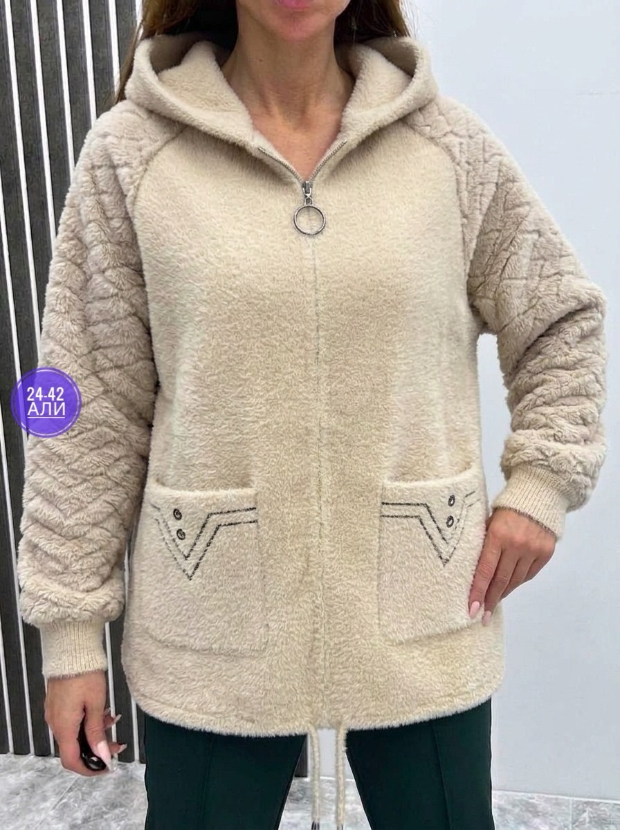 кардиган меховой,кардиган альпака,куртка из альпаки,кофта теплая,кардиган