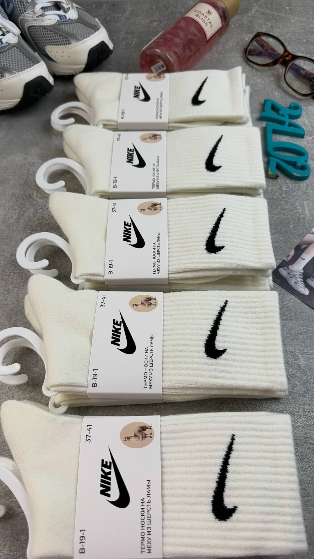 комплект носков nike,комплект носков женских nike sport socks белых 36-41,носки спортивные женские,носки длинные nike,спортивные носки