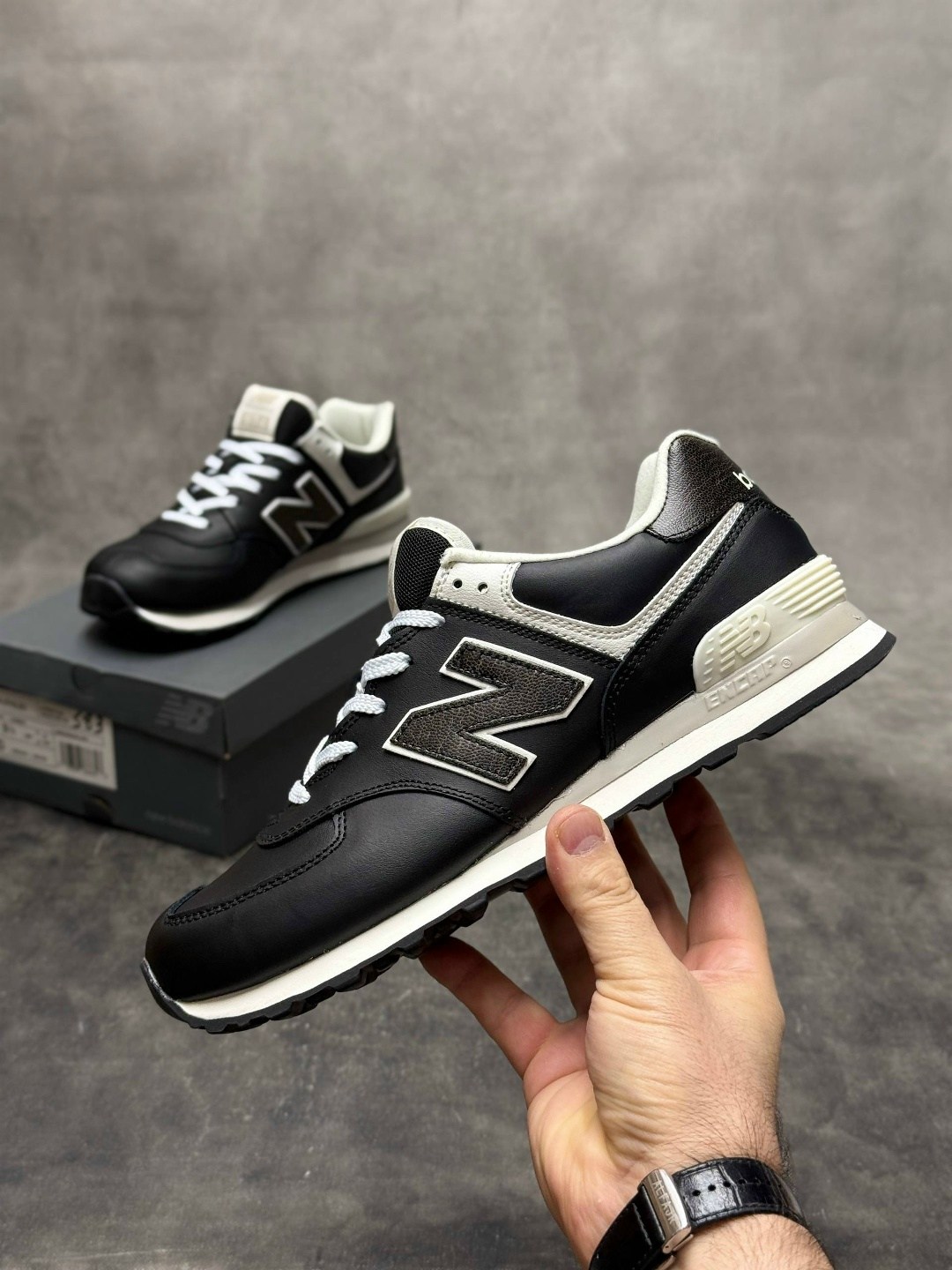 кроссовки new balance 574,new balance 574 кожаные,new balance 574 мужские кожаные черные,кроссовки new balance 574 черные кожаные,кроссовки new balance