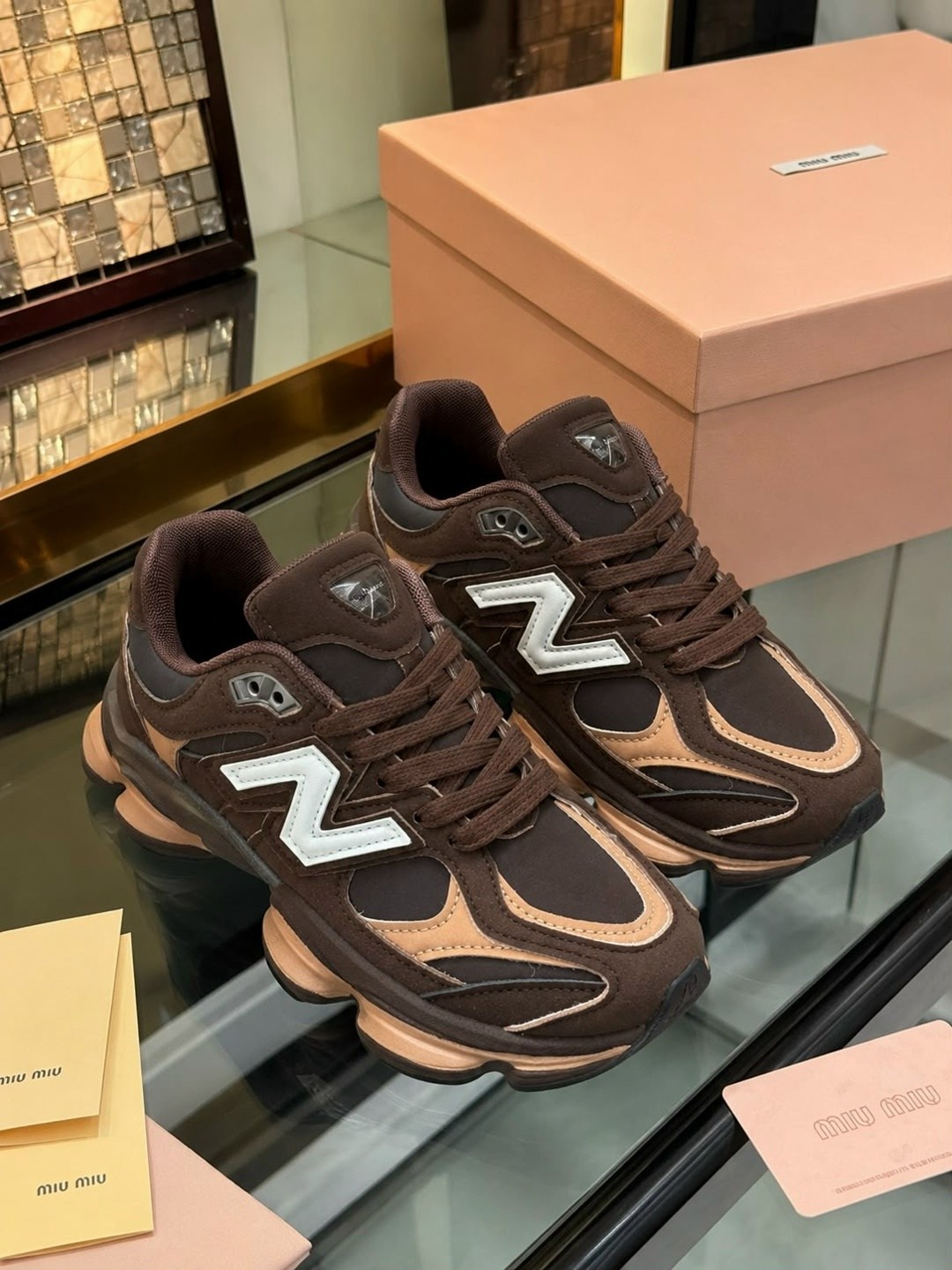 кроссовки new balance 9060,кроссовки new balance,кроссовки,мужской кроссовки,коричневые кроссовки