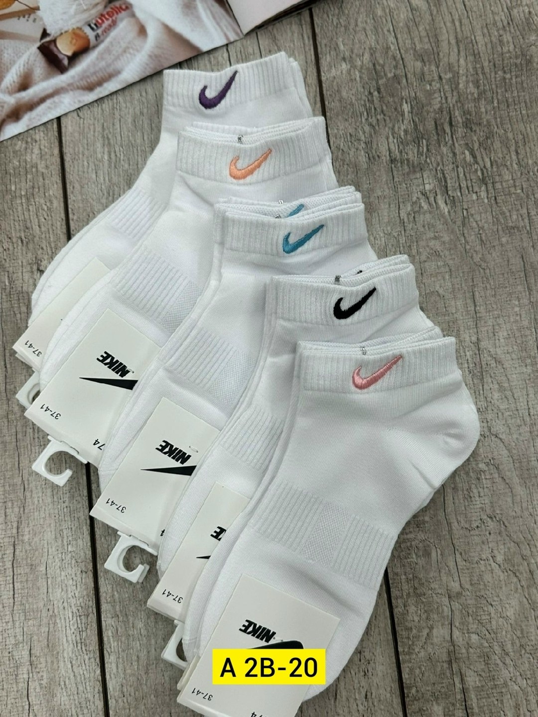 комплект носков женских nike sport socks белых 36-41,комплект носки женские,носки женские nike,носки женские 10 пар,женские носки