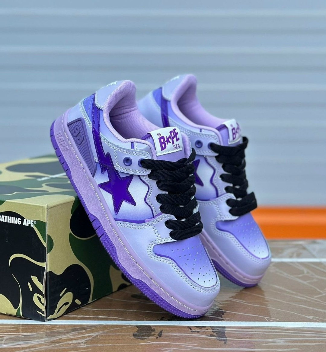 кроссовки bape,кроссовки bape sta,кроссовки bape sta фиолетовые,кроссовки,фиолетовые кроссовки