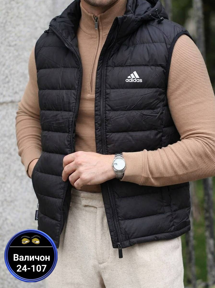 утепленный жилет adidas,жилет мужской,жилетка мужская,мужской утепленный жилет,жилетка