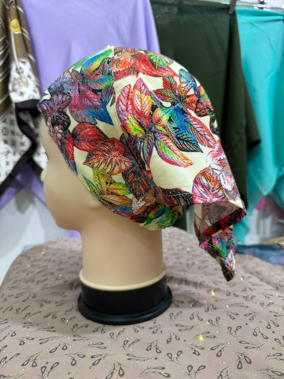 косынка,головной убор,косынка летняя,женские головные уборы,повойник головной убор