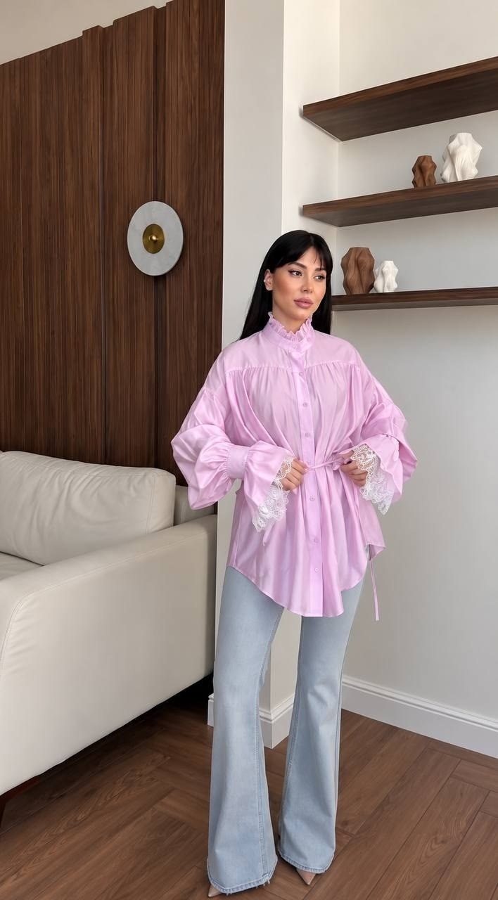 рубашка блузка из органзы miumiu cool casual wear,рубашка блузка из органзы miumiu cool casual wear цвет горький шоколад,элегантная блузка,eola 2936 шоколад блуза,шелковая блузка
