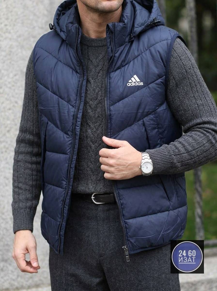 жилетка adidas,жилет утепленный adidas,жилетка теплая adidas,осенняя жилетка мужская адидас,жилетка мужская
