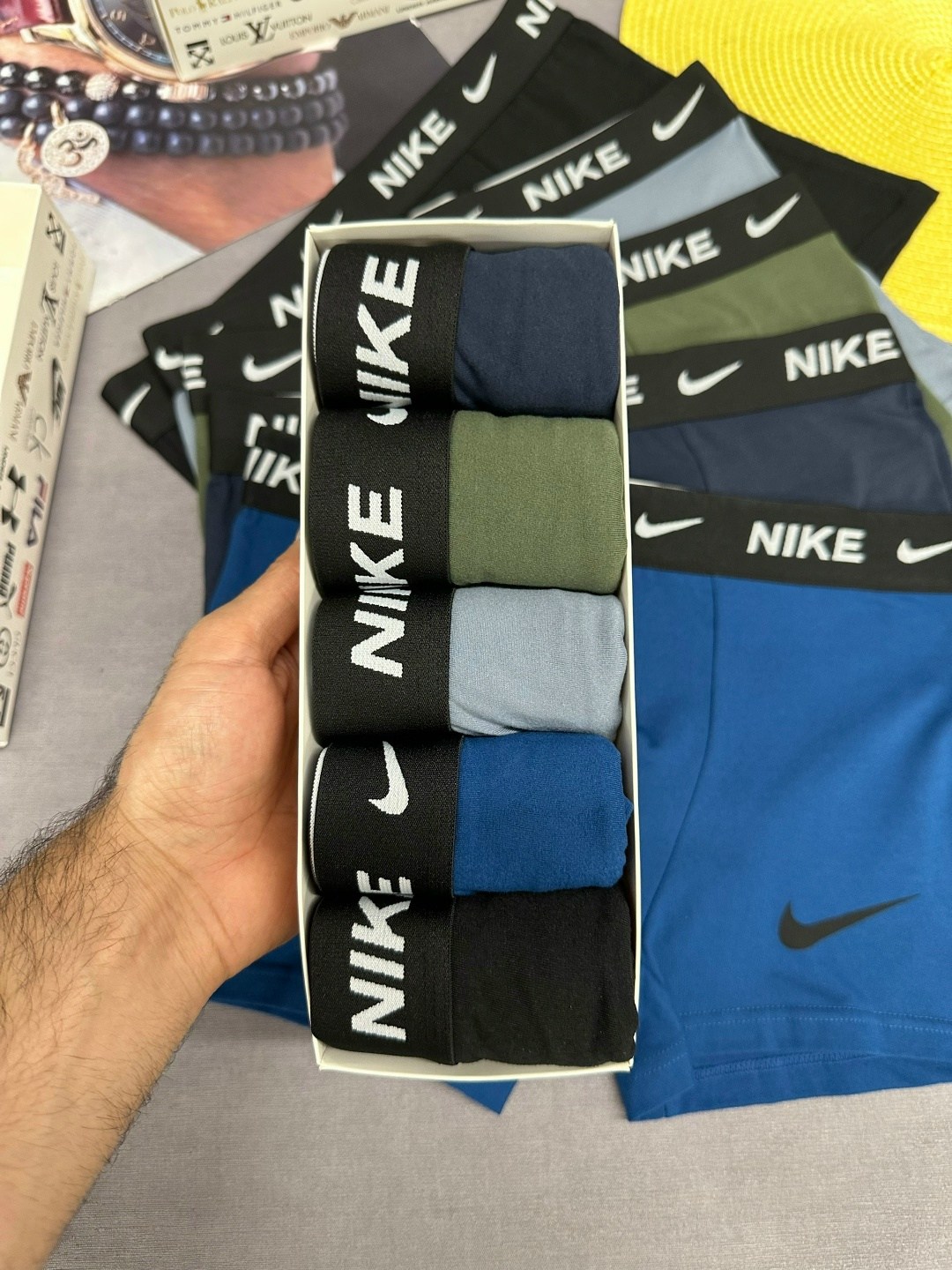 комплект трусов nike,комплект трусов боксеры nike,мужские трусы nike,мужские трусы найк,набор мужских трусов nike 5 штук