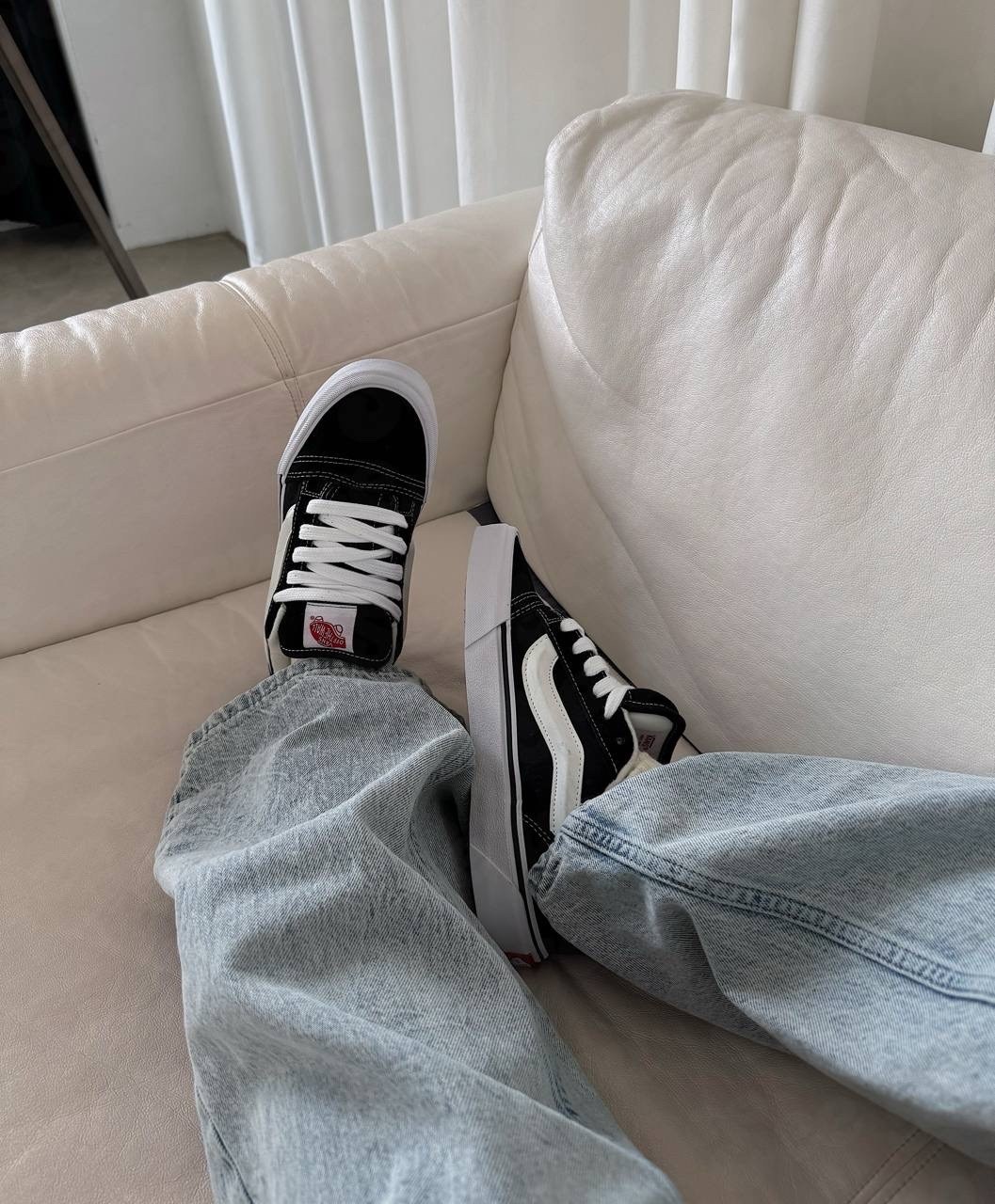 ,ванс кроссовки,кроссовки кеды vans knu school вансы дутые черные,кеды vans knu skool,кеды vans