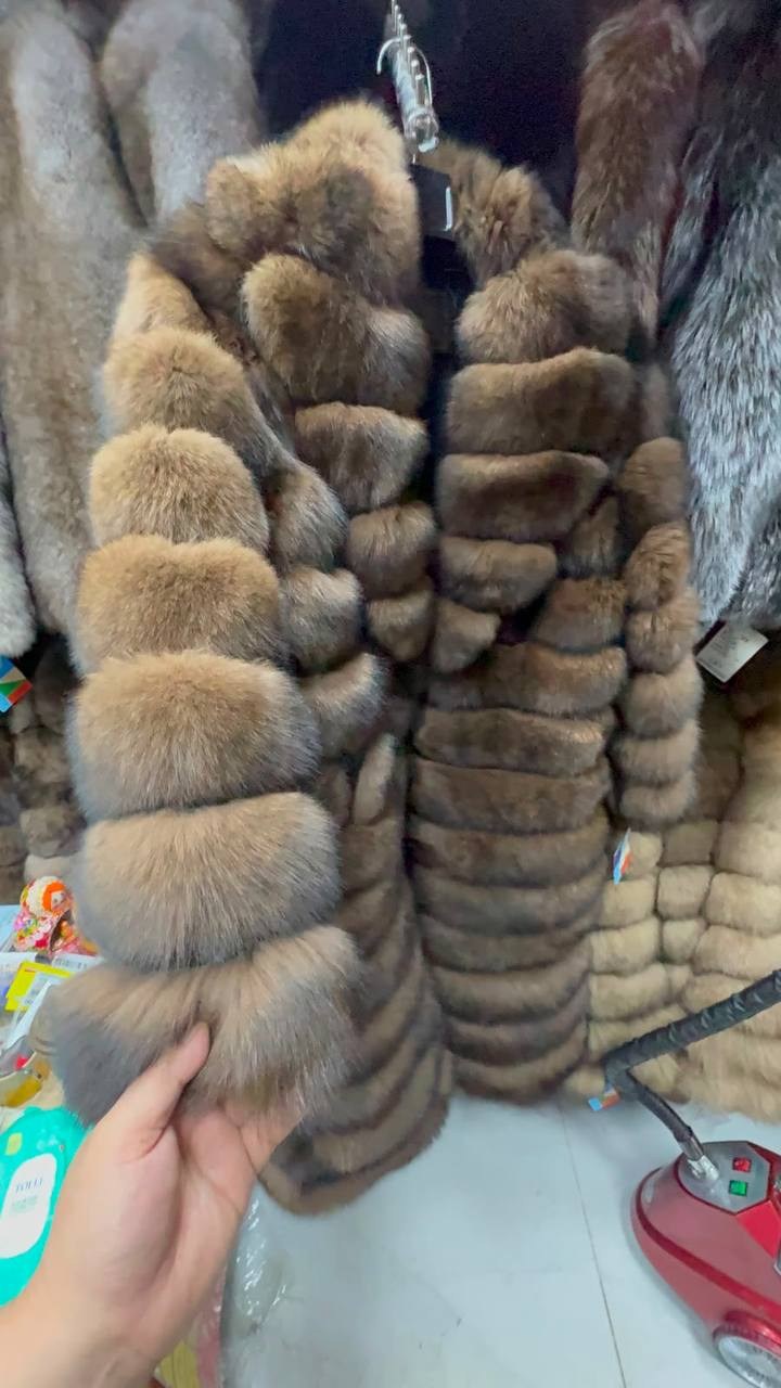 шуба из песца под соболь,шуба из песца,шуба соболь,шуба песец под соболь,песец шуба