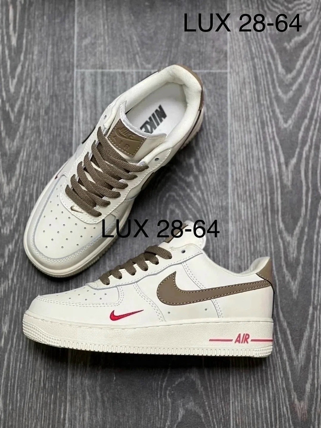 кроссовки nike air force,кроссовки nike air force 1,,мужская  кроссовки,кроссовки nike air force 1 low premium white brown