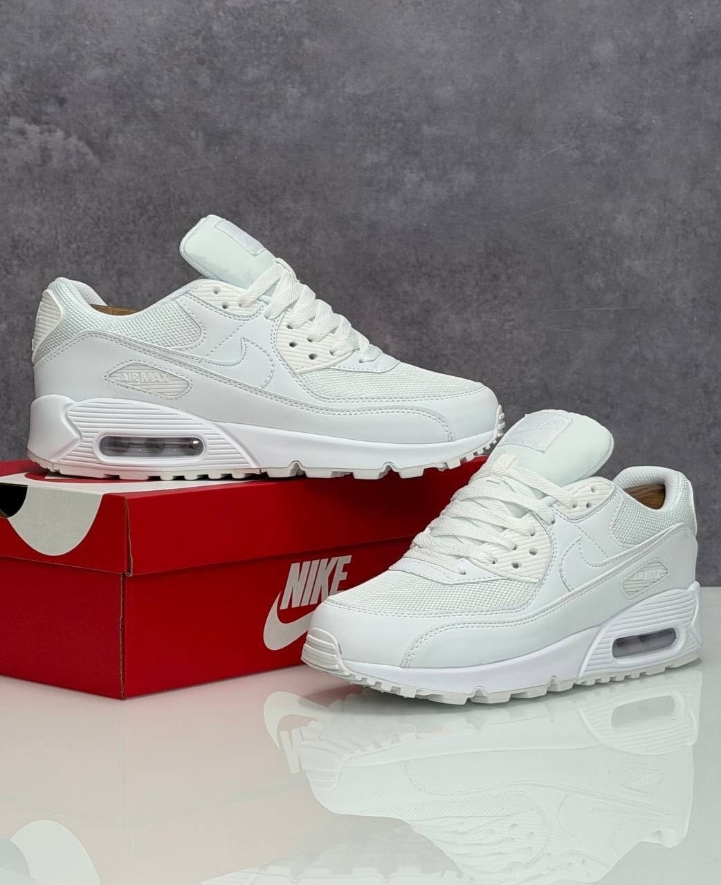 кроссовки nike air max 90 белые,кроссовки,nike air max 90 white,nike air max 90 triple white,nike air max 90 leather