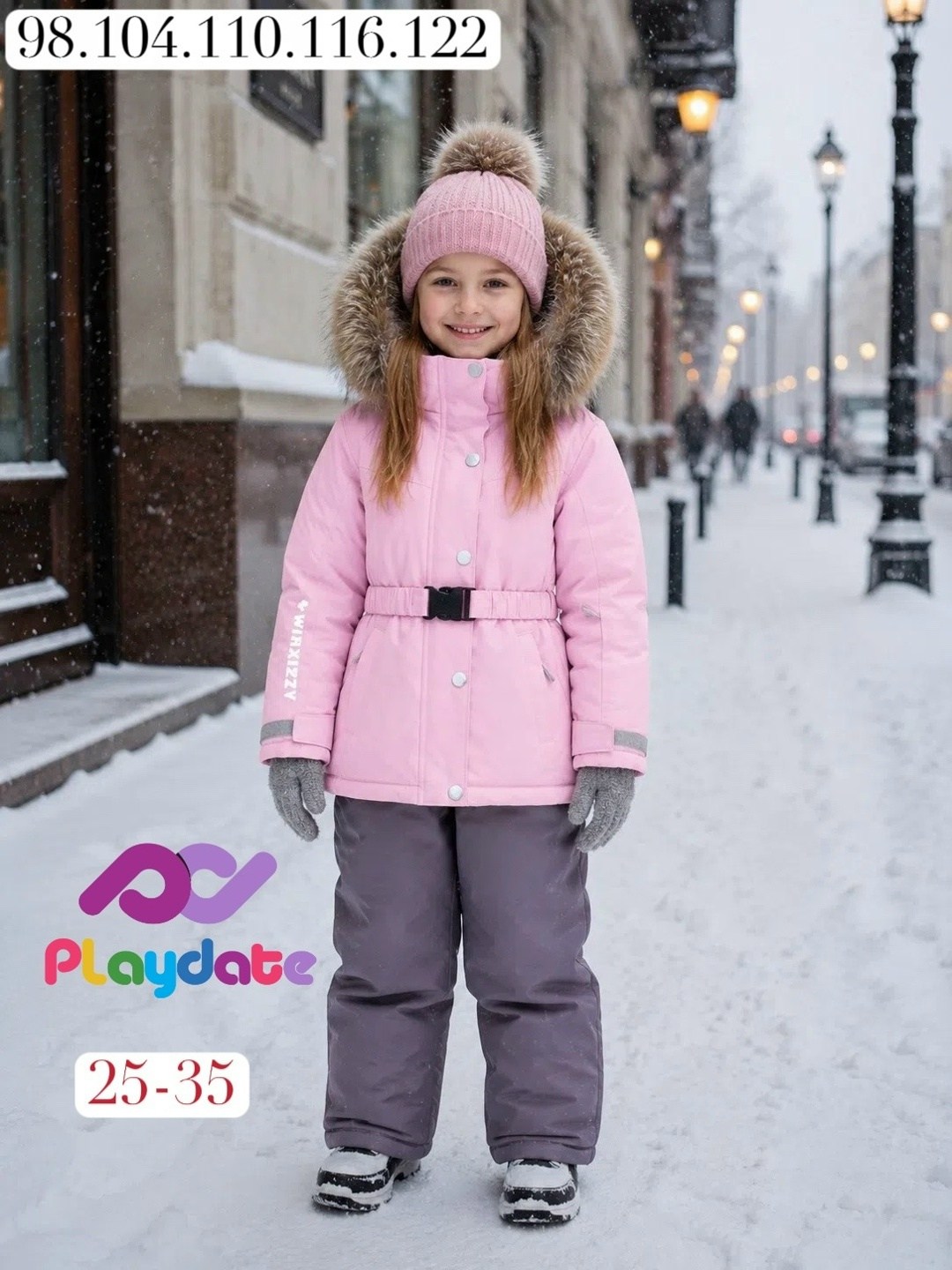 зимний костюм на девочку 98-104,зимний костюм для девочки,зимний костюм,костюм зимний детский,зимний костюм для девочки 122