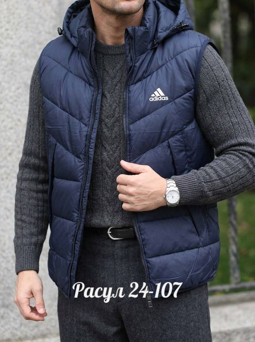 жилет мужской,жилетка мужская,утепленный жилет adidas,жилет мужской утепленный,безрукавка мужская