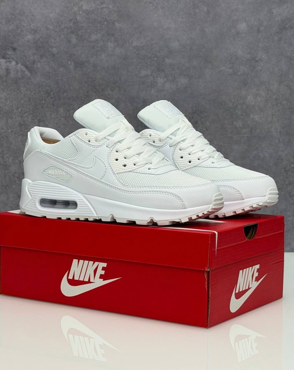 кроссовки nike air max 90 белые,кроссовки,nike air max 90 white,nike air max 90 triple white,nike air max 90 leather