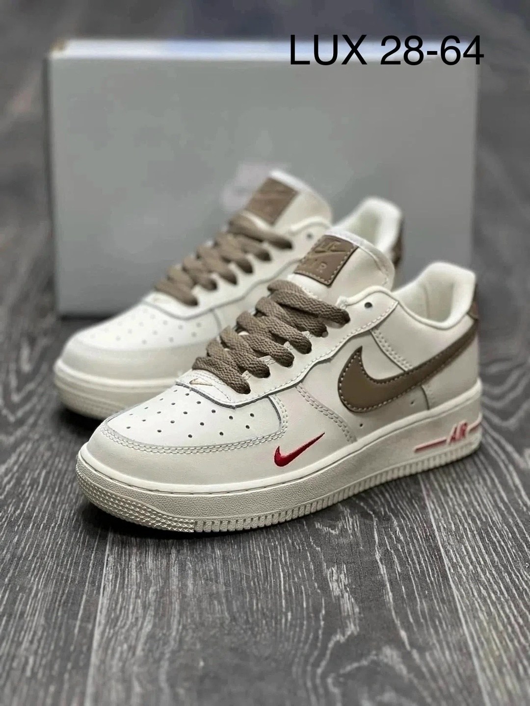 кроссовки nike air force,кроссовки nike air force 1,,мужская  кроссовки,кроссовки nike air force 1 low premium white brown