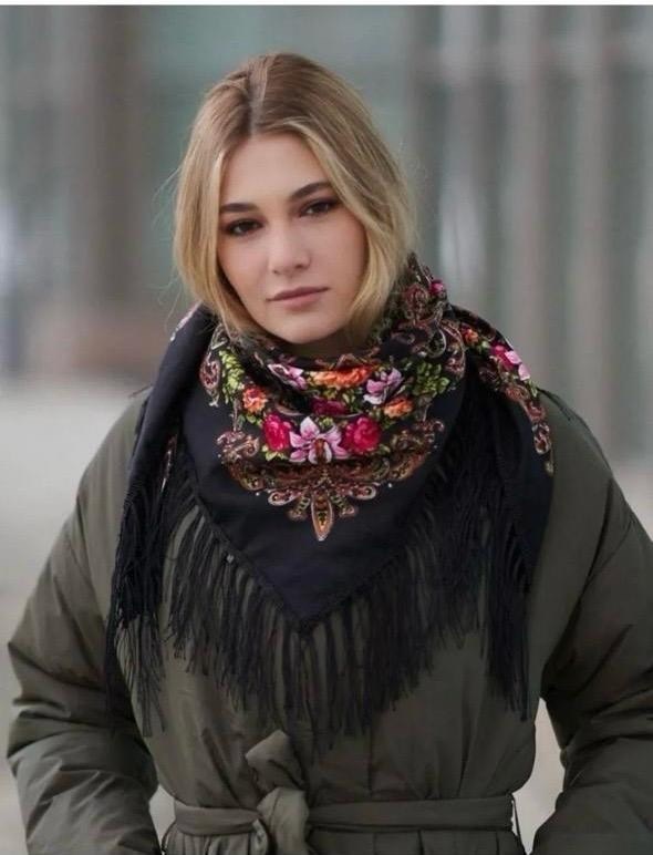 платок женский,платок с бахромой,платок цветной на голову и плечи,платок fomas,новинки платок