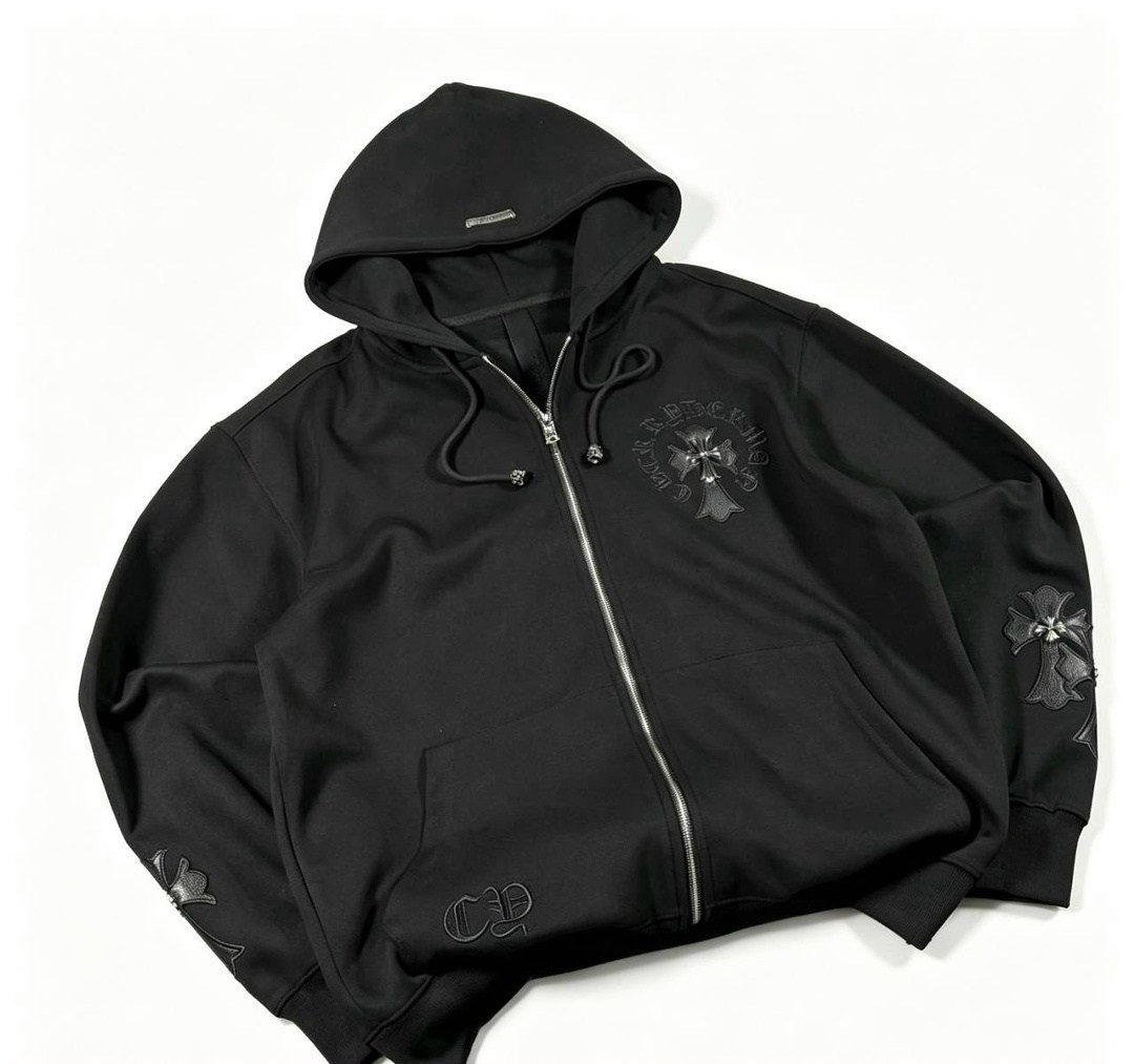 толстовка с замком и капюшоном chrome hearts,chrome hearts худи,chrome hearts grey cross hoodie,chrome hearts grey hoodie,chrome hearts hoodie