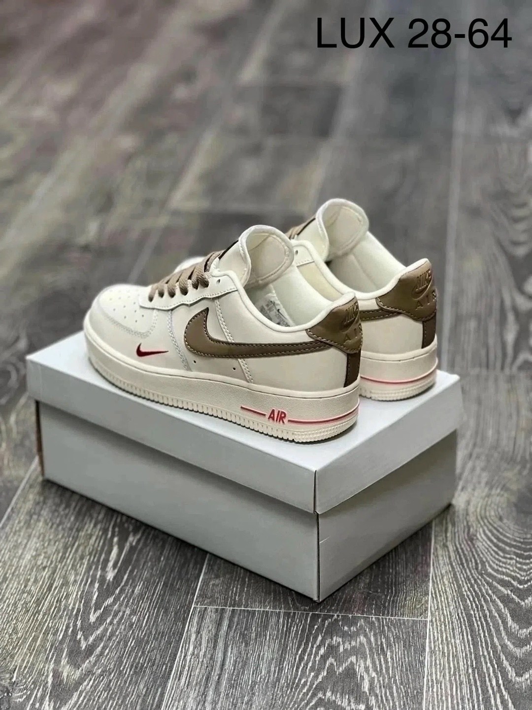 кроссовки nike air force,кроссовки nike air force 1,,мужская  кроссовки,кроссовки nike air force 1 low premium white brown