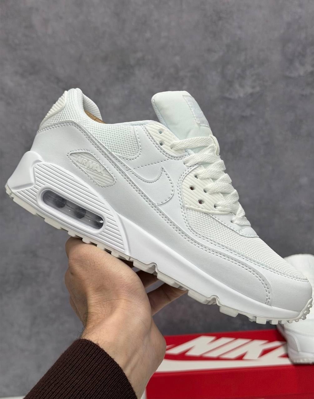 кроссовки nike air max 90 белые,кроссовки,nike air max 90 white,nike air max 90 triple white,nike air max 90 leather