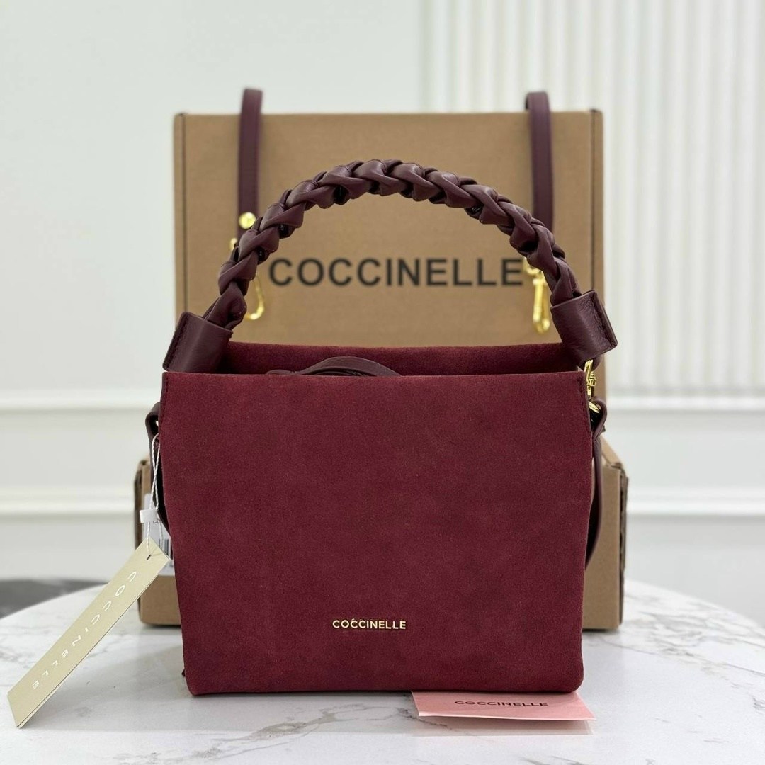 сумка coccinelle,сумка coccinelle натуральная замша,сумка женская brand-on из натуральной кожи и замши,женская сумка в стиле coccinelle замша натуральная+ кожа натуральная,сумка замшевая coccinelle