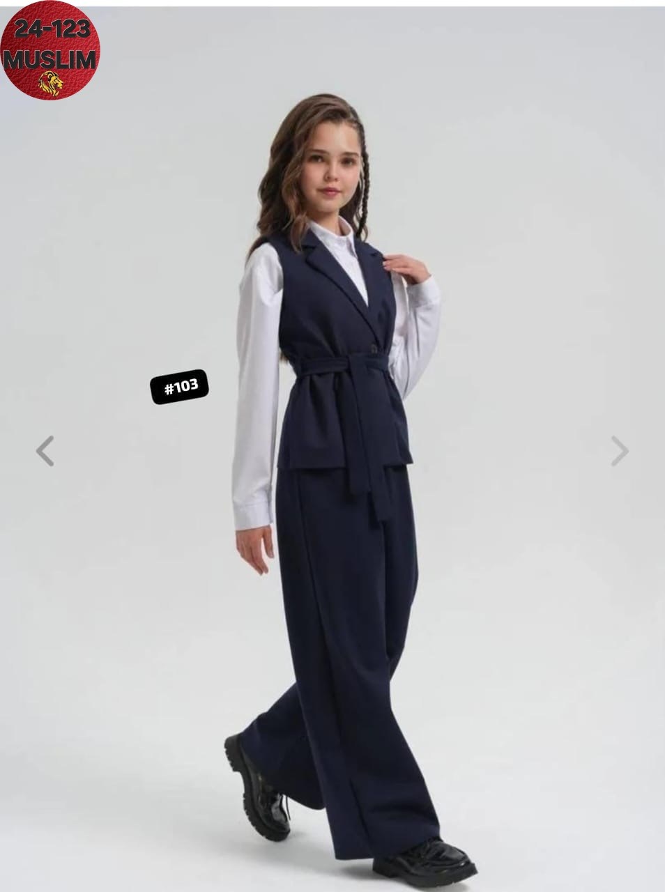 школьный костюм двойка с брюками палаццо и жилетом sheng yuan fashion,брючный школьный костюм с жилетом blacknina,брючный костюм школьная форма с жилетом azalya,школьный брючный костюм,костюм школьный