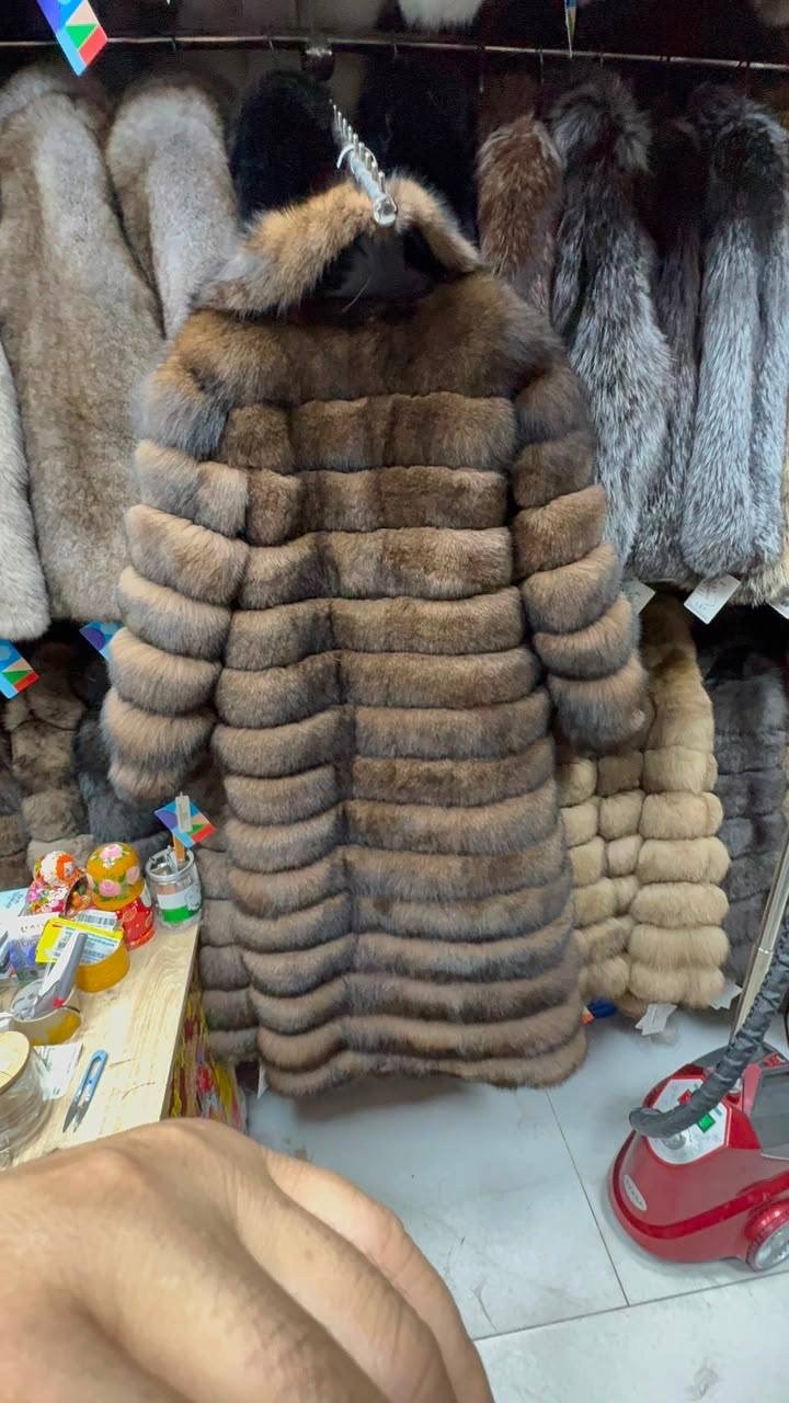 шуба из песца под соболь,шуба из песца,шуба песец под соболь,шуба соболь,шуба из куницы тор тор