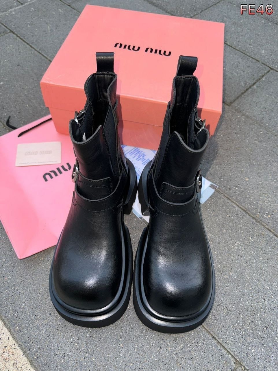 ботинки miu miu,ботинки с карманами,женские ботинки,,ботинки miu miu арт вх46