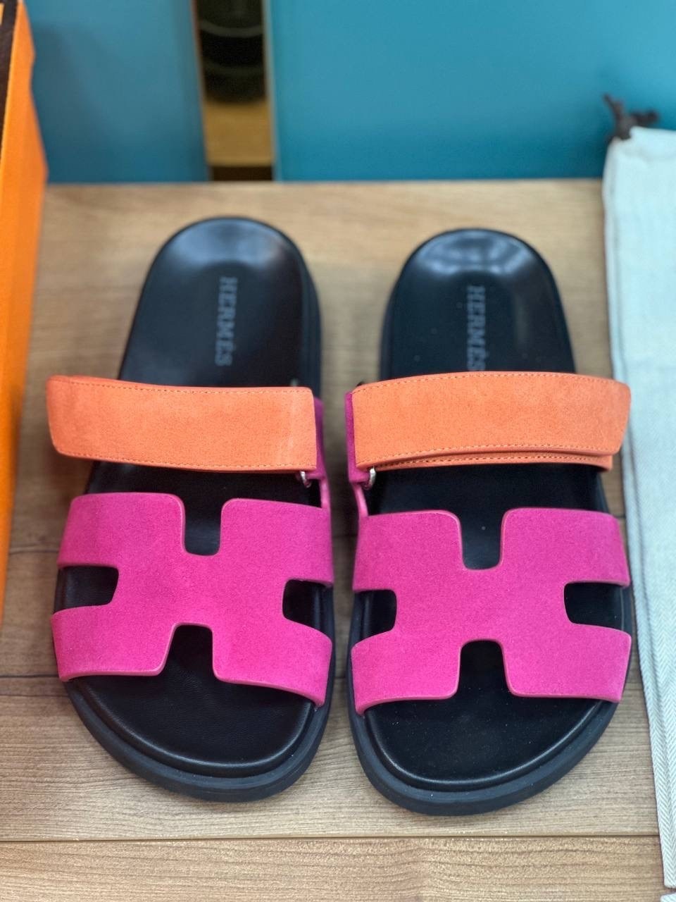 шлепки hermes,шлепки хермес оран,hermes шлепанцы,шлепки эрмес,сандалии hermes