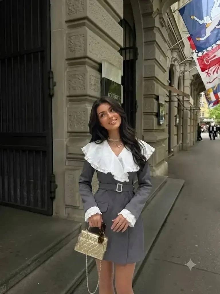 платье с воротником,платье пиджак офисное,платье пиджак нарядное,серое платье с воротником,платье пиджак женское
