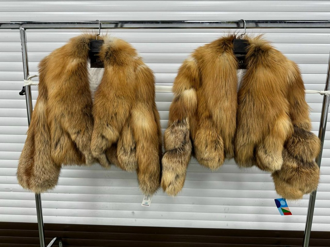 полушубок из лисы "огневка",полушубок из лисы,шуба из лисы,шуба из натурального меха красной лисы,женская шуба из лисьего меха