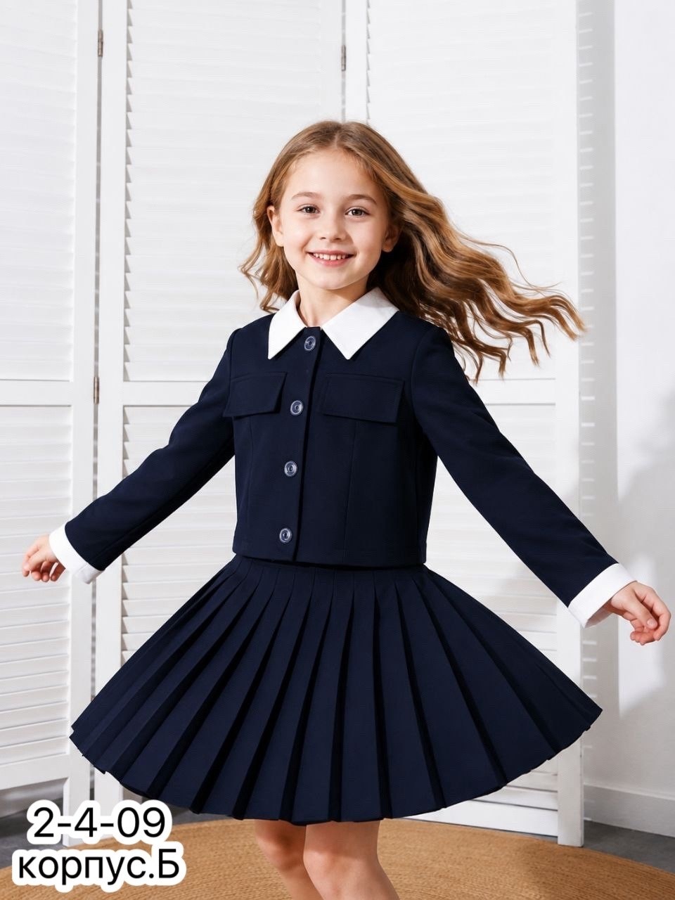 школьный костюм двойка с юбкой и укороченным пиджаком sheng yuan fashion,костюм школьный,школьная форма костюм,пиджак школьный для девочек,костюм школьный для девочек