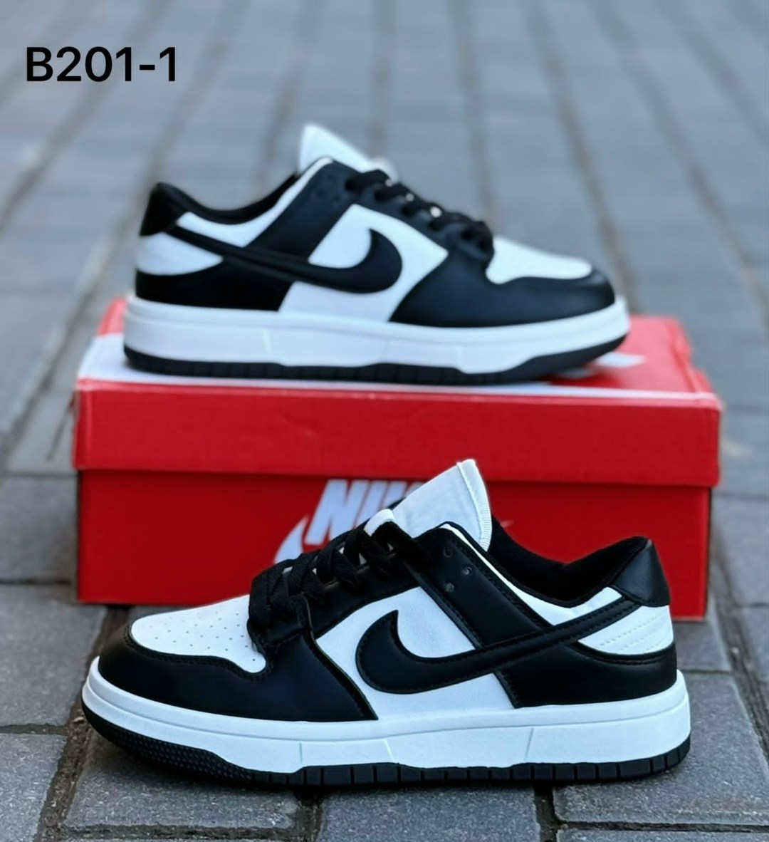 мужской кроссовки,кроссовки для мужчин,,спортивная ,nike dunk low retro white black panda