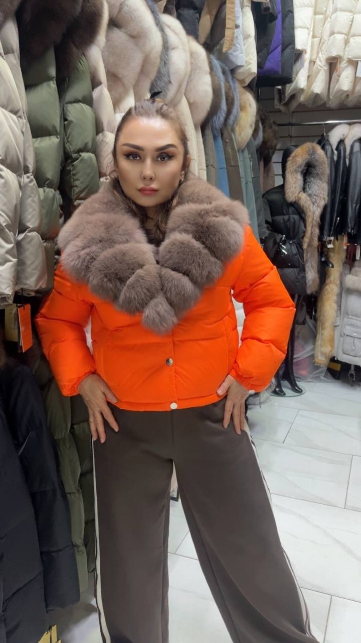 пуховик с натуральным мехом,пуховик с мехом,куртка пуховик с натуральным мехом,куртка с мехом,женский пуховик с натуральным мехом
