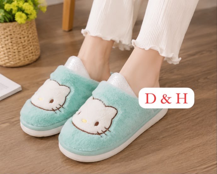 тапочки хелло китти,тапки хелло китти,тапочки домашние "hello kitty",хлопковые тапочки hello kitty,тапочки hello kitty