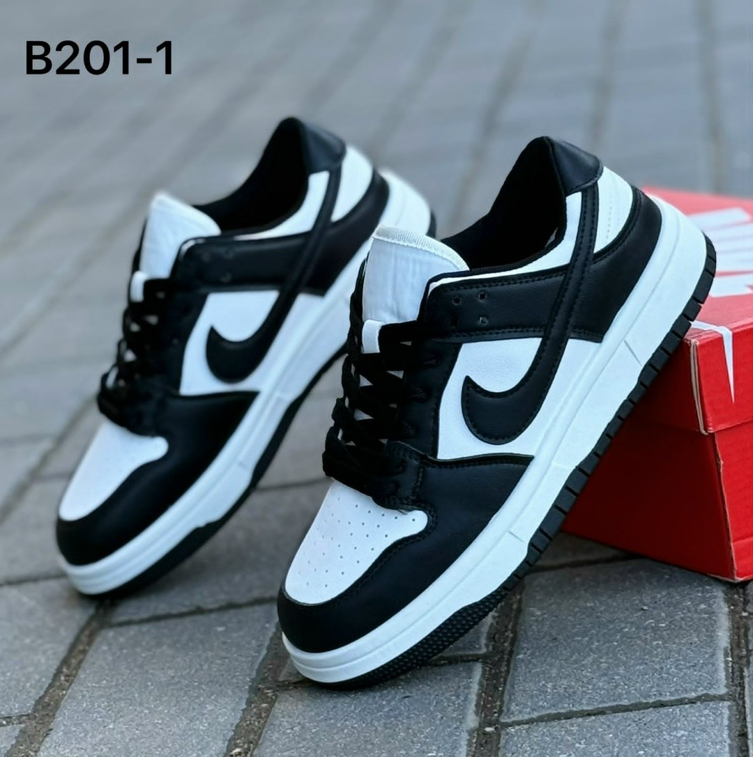 мужской кроссовки,кроссовки для мужчин,,спортивная ,nike dunk low retro white black panda