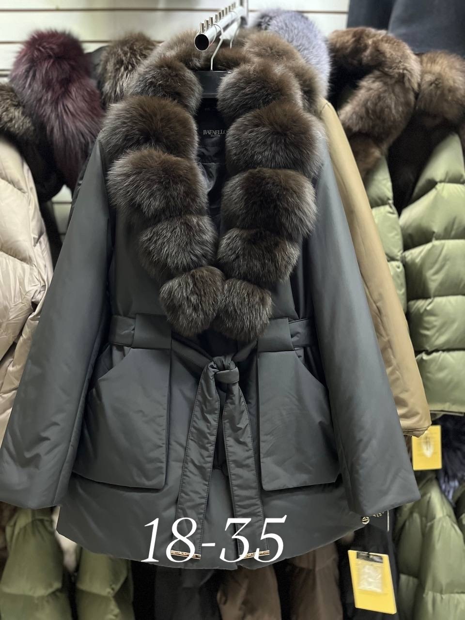 пуховик с натуральный мех,куртка пуховик мех песец,пуховик женский,женская зимняя куртка,пуховик с мехом