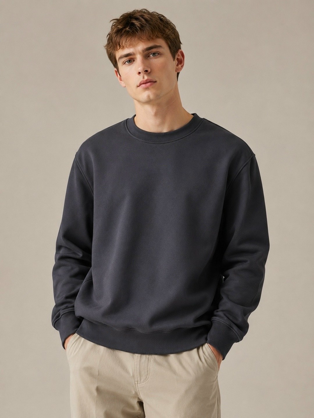 бежевый свитшот,свитшот мужская,cвитшот оверсайз,jacob sartorius sweatshirt,толстовка оверсайз
