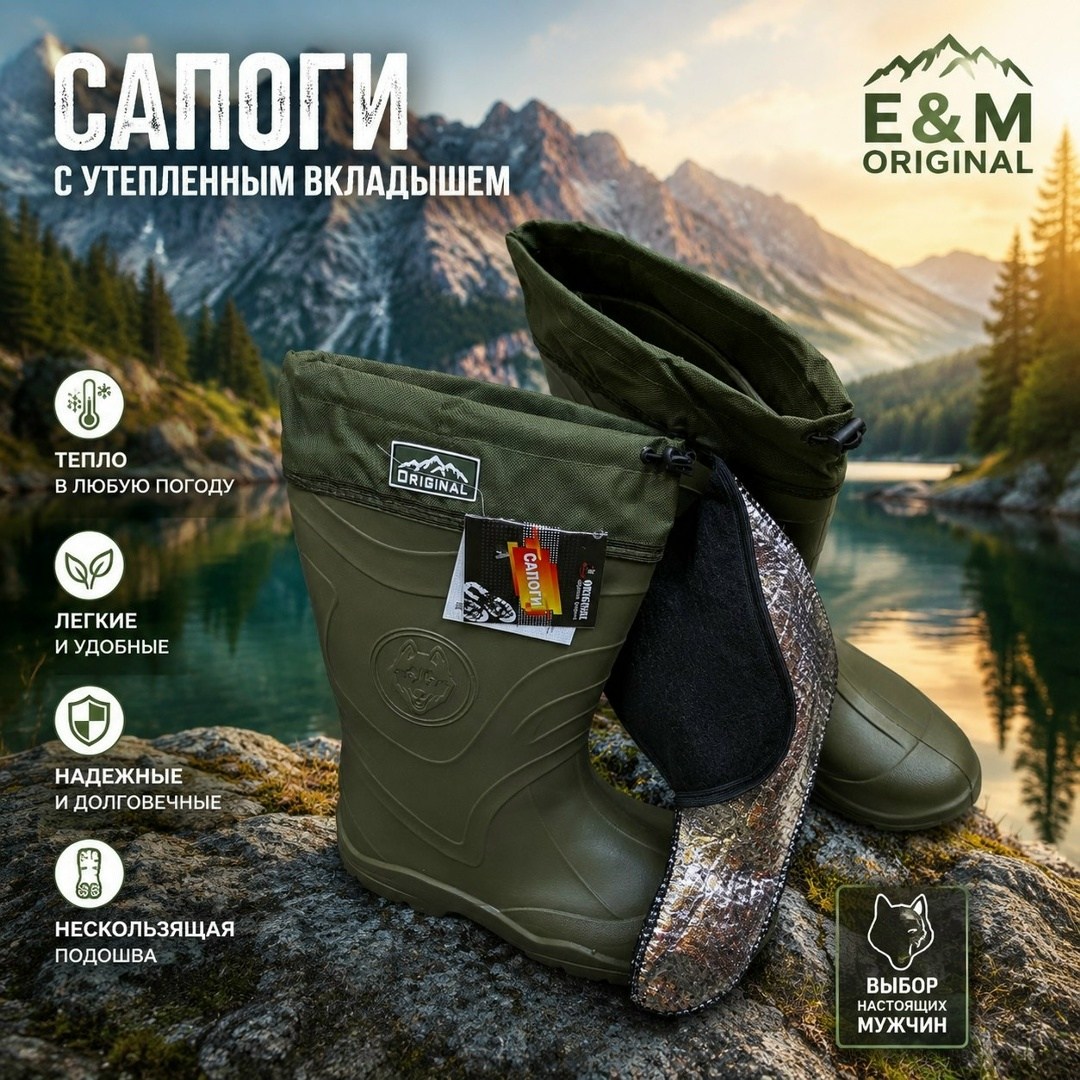 сапоги эва,сапоги для зимней рыбалки,сапоги,сапоги для рыбалки,сапоги йети