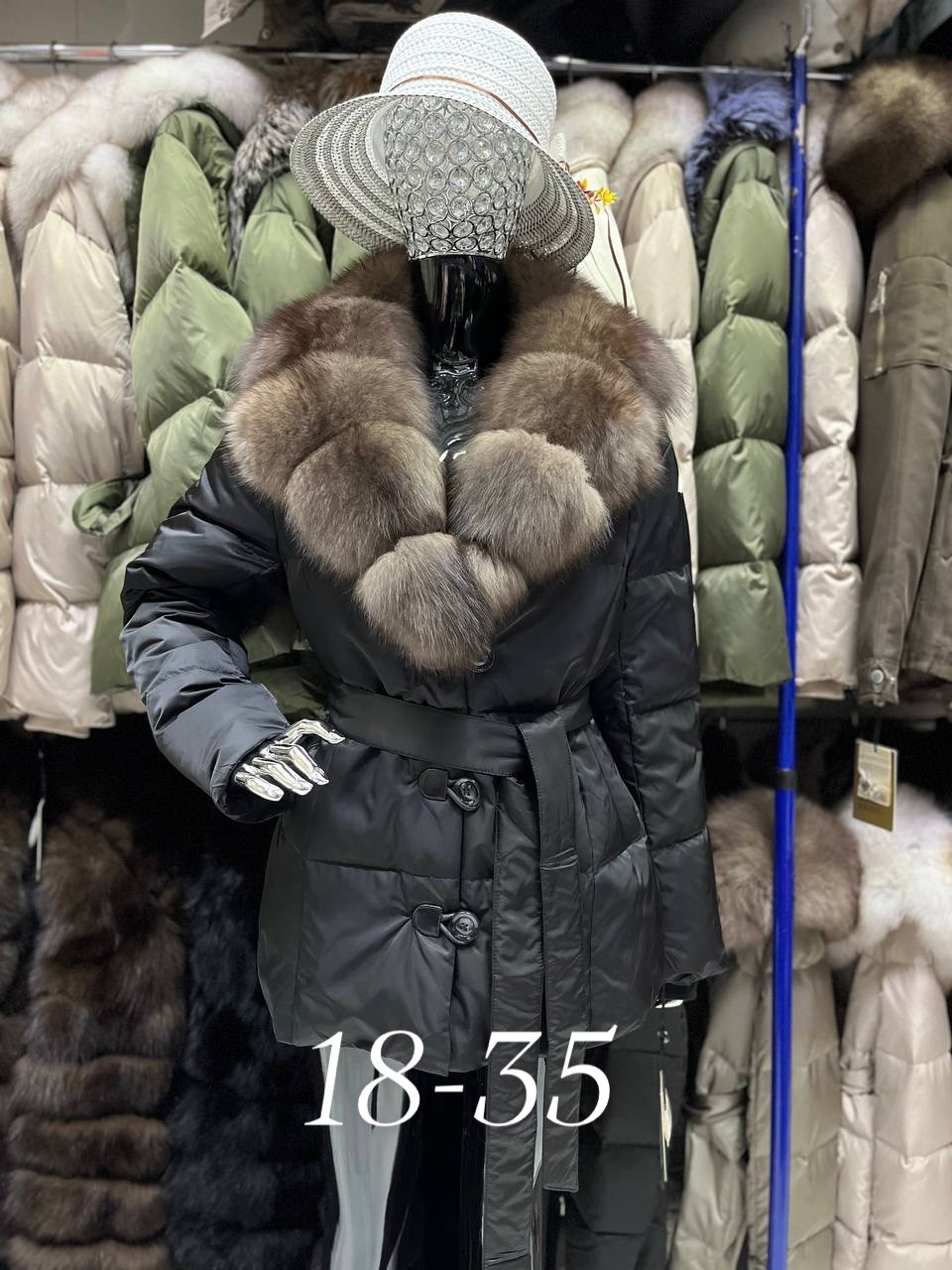 пуховик с натуральным мехом,пуховик с мехом,пуховик-мех песец,пуховик женский,пуховик женский с натуральным мехом
