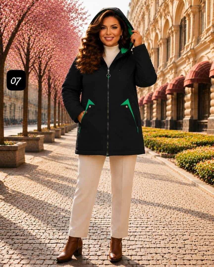 пальто shetti 2167 темный графит,куртка женская,демисезонная куртка,удлиненная куртка,куртка модная