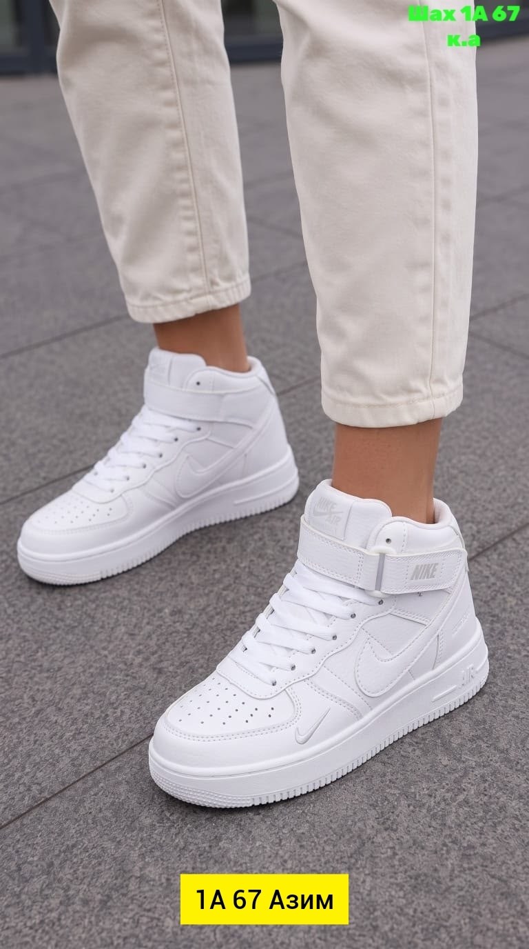кроссовки белые nike air force 1,кросcовки nike air force 1,женские кроссовки nike air force 1,зимние кроссовки мужские найк белые аир форсе,кроссовки nike air force 1 mid