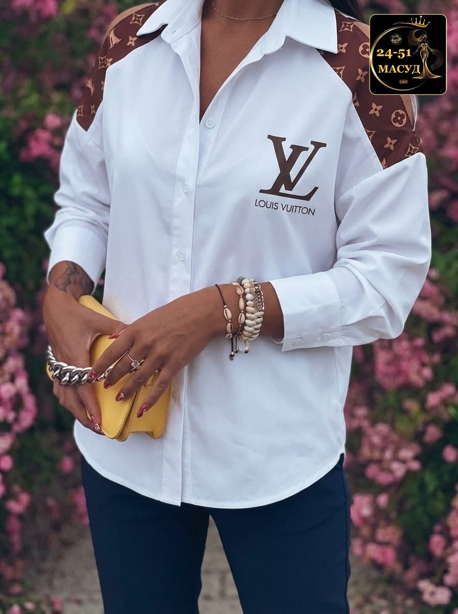 рубашка louis vuitton,рубашка женская,рубашка стильная,рубашка модная,женские блузки и рубашки