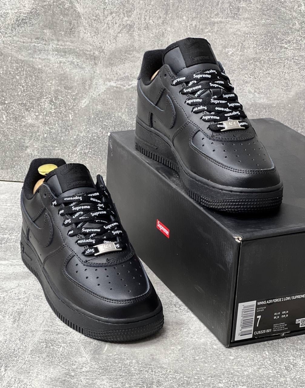 nike air force 1 low & supreme black,кроссовки nike air force 1 supreme,кроссовки nike air force 1 low x supreme "black",nike air force 1 supreme,supreme x nike air force 1 low