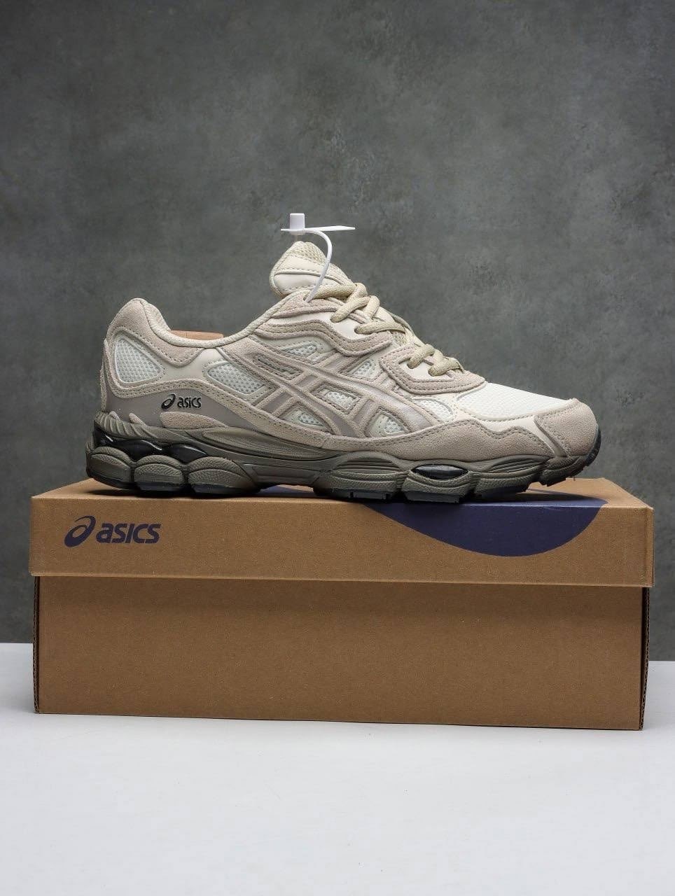 кроссовки asics gel-nyc,кроссовки asics gel,asics gel-nyc oyster grey,кроссовки asics,asics кроссовки женские